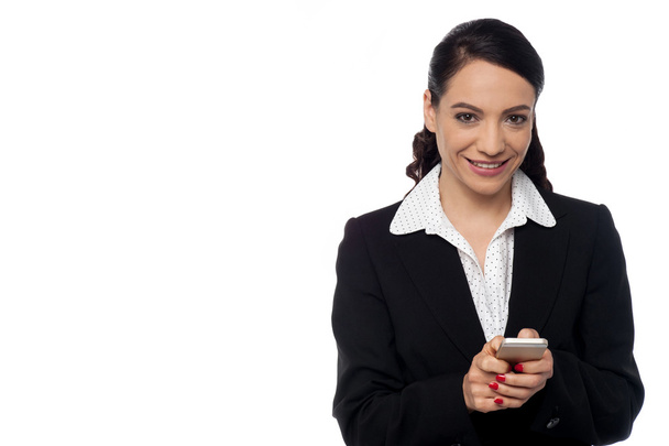 business woman with phone - Foto, immagini