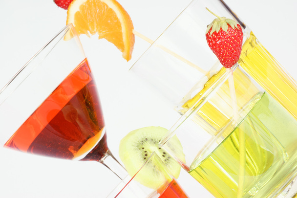 Colored aperitif drinks - Photo, Image