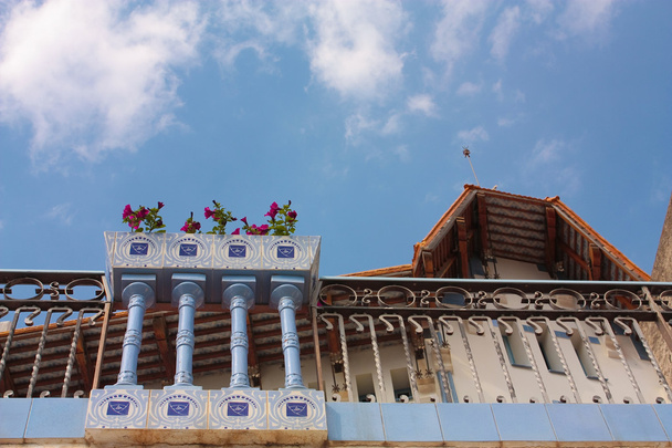 Blauwwitte Huis, symbool van cadaques, costa brava, Spanje - Foto, afbeelding
