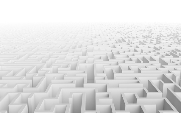 Ilustração de alta qualidade de um labirinto grande ou labirinto
 - Foto, Imagem