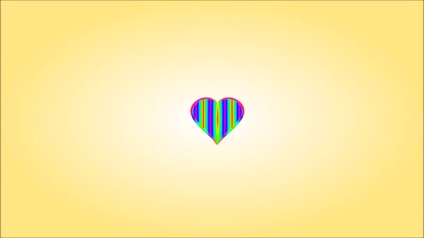 heart iridescent heart - Footage, Video