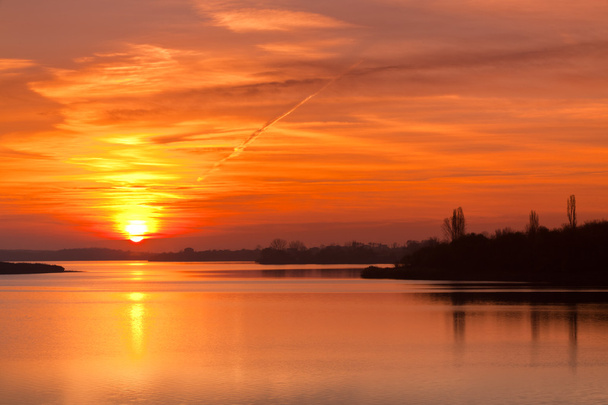 Sunrise lake - Photo, Image