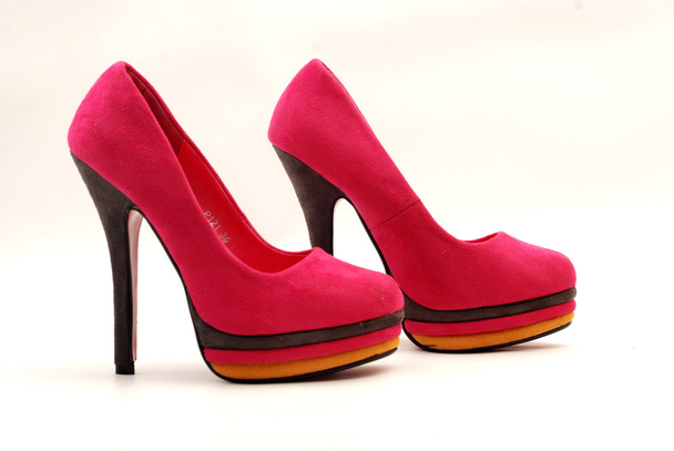 Zapatos de tacón alto de moda mujer
 - Foto, imagen