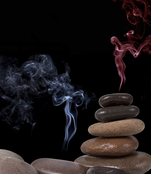 Composition with smoke - Foto, imagen