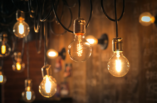 bombillas incandescentes retro
 - Foto, Imagen