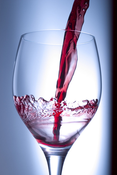 κόκκινο κρασί βουτιά - Φωτογραφία, εικόνα