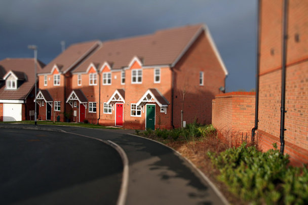 domy malé Anglie - Fotografie, Obrázek