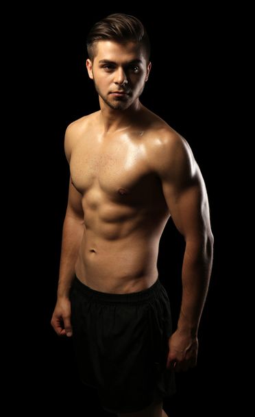 Muscle young man - Fotó, kép