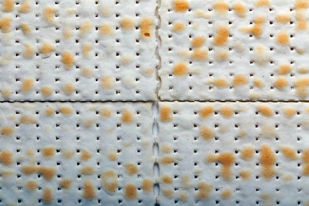 Matzo for Passover close up - Photo, Image