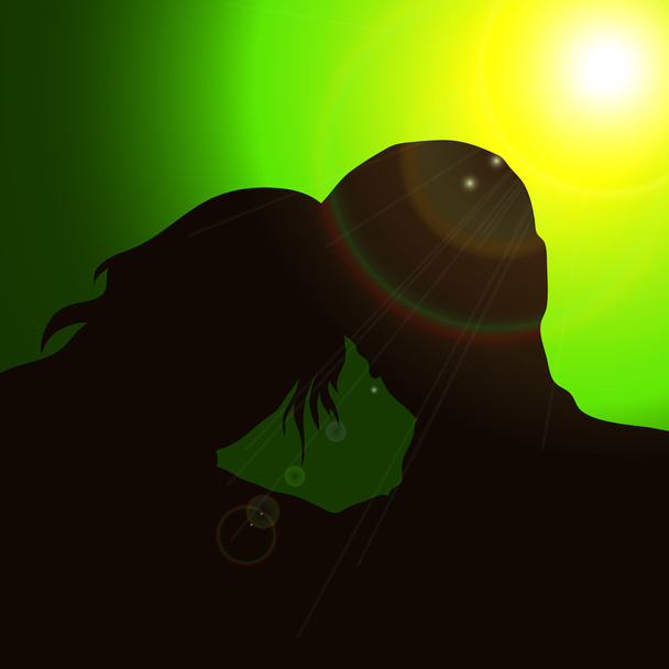 Couples de silhouette
 - Vecteur, image
