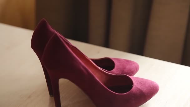 Wedding shoes - Footage, Video