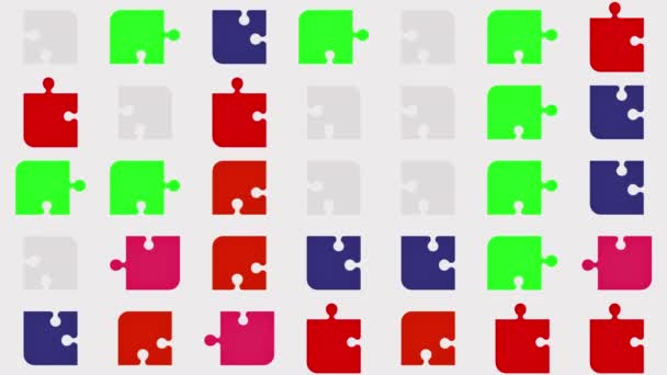 Piezas móviles abstractas en color rojo
 - Metraje, vídeo