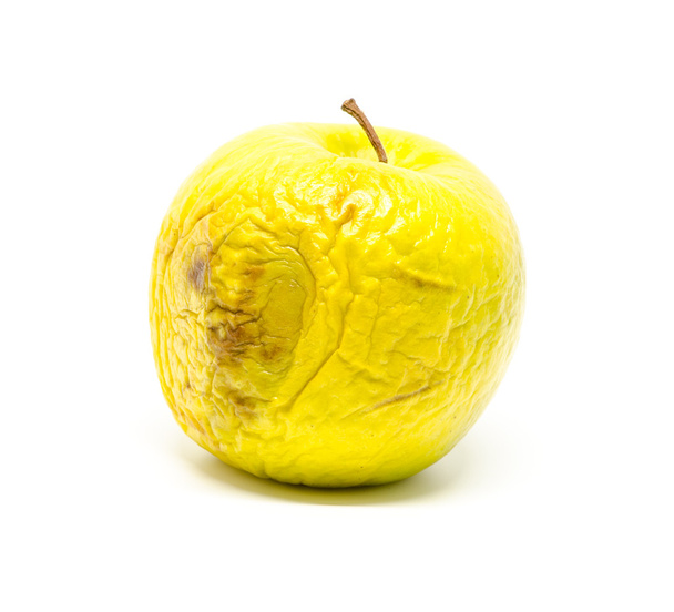 zgniłe jabłko - Zdjęcie, obraz