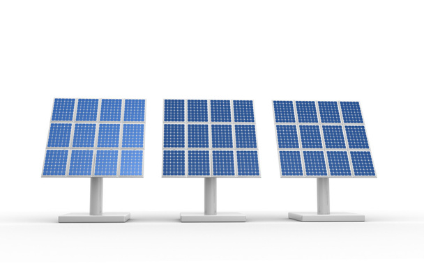 Photovoltaische Sonnenkollektoren - Foto, Bild
