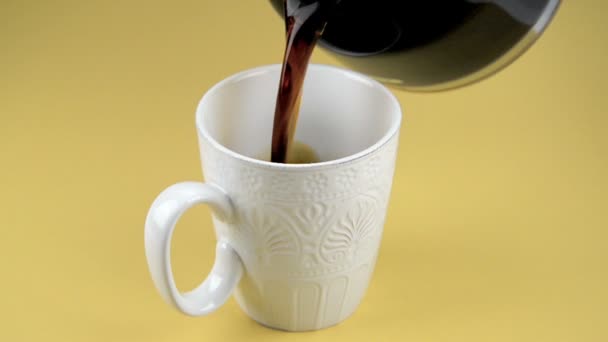 frischer Tasse Kaffee - Filmmaterial, Video