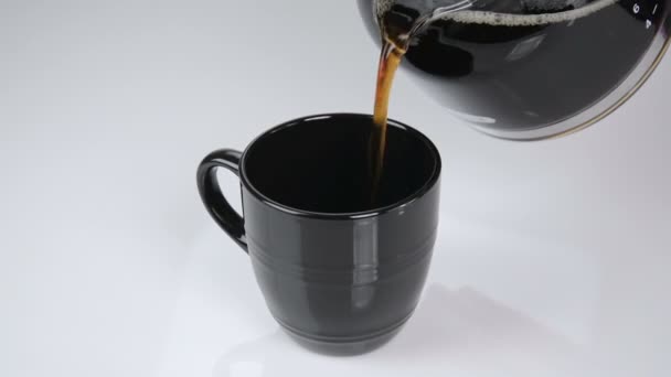 Šálek čerstvé kávy - Záběry, video