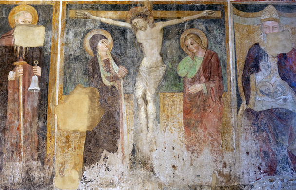 Sovana (Toskania), wnętrze kościoła - Zdjęcie, obraz
