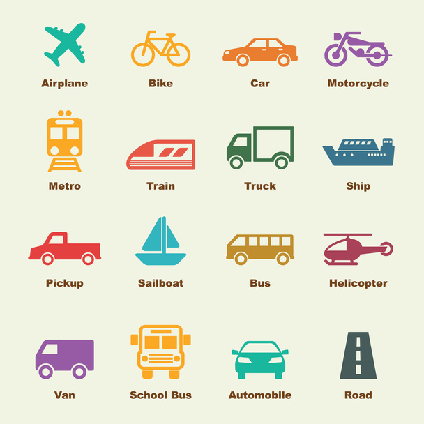 Elementi di trasporto
 - Vettoriali, immagini