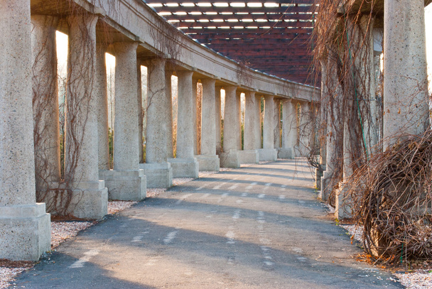 Route entre les colonnes
 - Photo, image