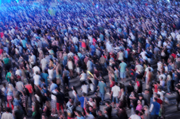Blurred crowd  - Photo, Image