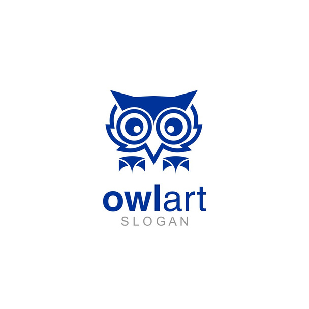 Owl Logo Template - Vector, Image
