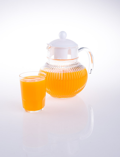 orange juice on a background - Foto, Imagem