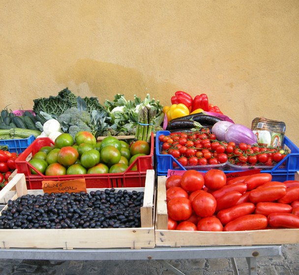 Gemüse auf dem Markt - Fotografie, Obrázek