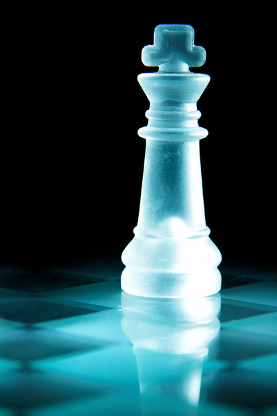 γυαλί βασίλισσα σκακιού - Φωτογραφία, εικόνα