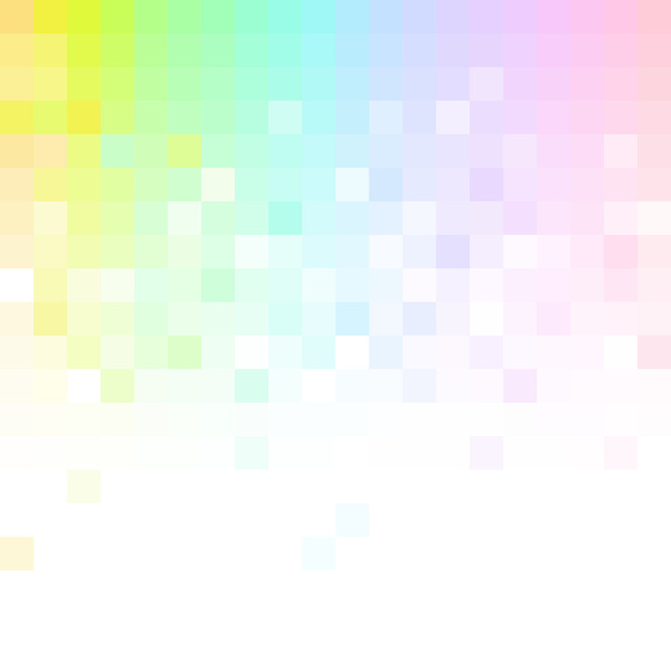regenboog pixel achtergrond - Vector, afbeelding