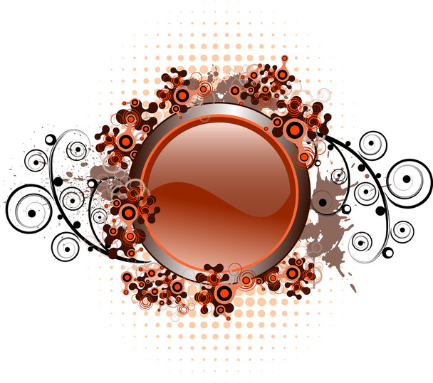 Button background for design - Vektor, obrázek