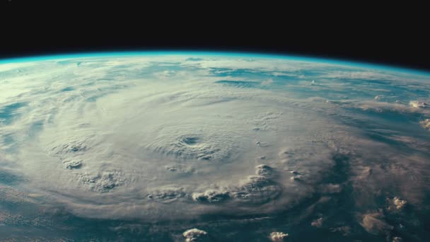 Huracán visto desde el espacio
 - Metraje, vídeo