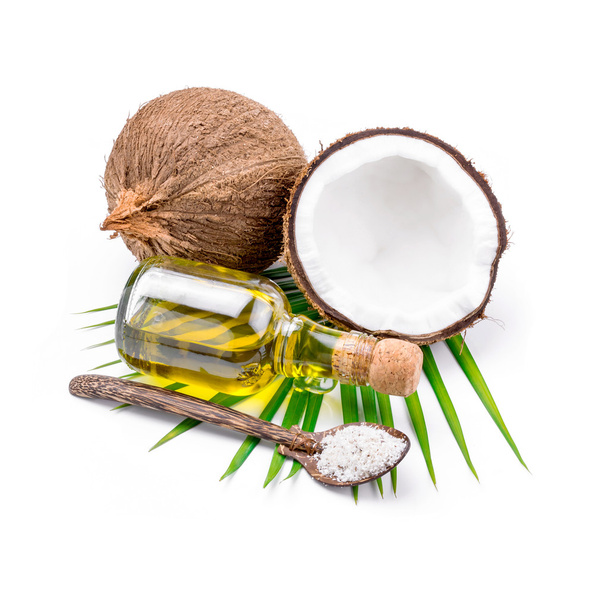 Coconut oil for alternative therapy - Foto, imagen