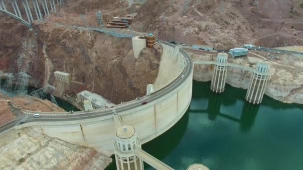 Luchtfoto video van Hoover Dam - Video