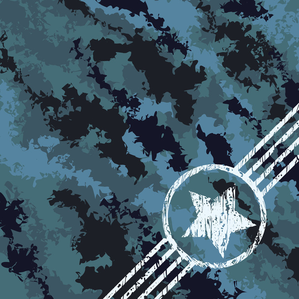Military camouflage design. - Vector, Image