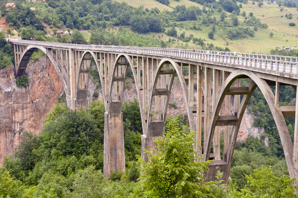 Big old bridge in Durdevica - Montenegro - 写真・画像