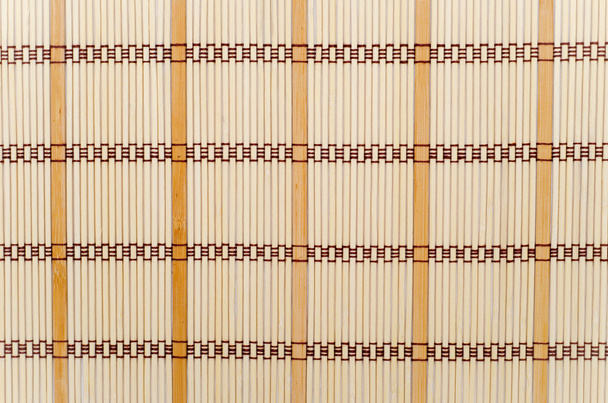 Bamboo place mat for sushi - Foto, imagen