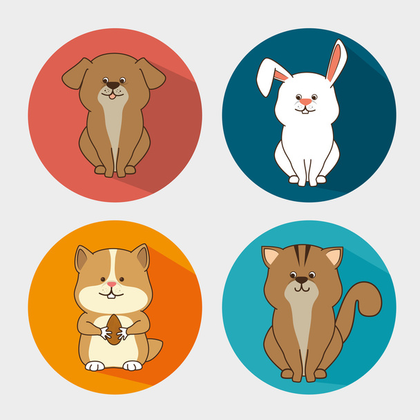 Diseño digital para mascotas
 - Vector, Imagen