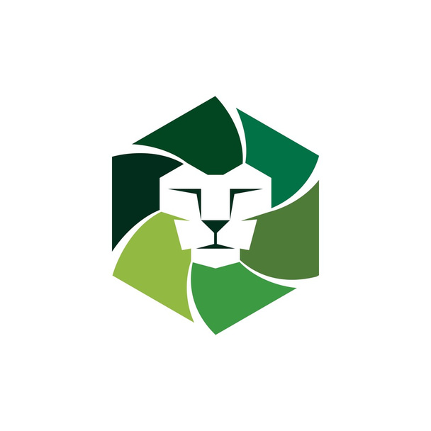 Πρότυπο λογότυπο λιοντάρι - Διάνυσμα, εικόνα
