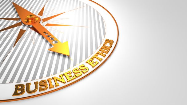 Business Ethics Retention on Golden Compass. - Photo, Image