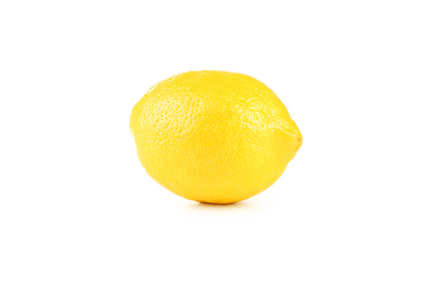 Lemon on white background - Fotoğraf, Görsel