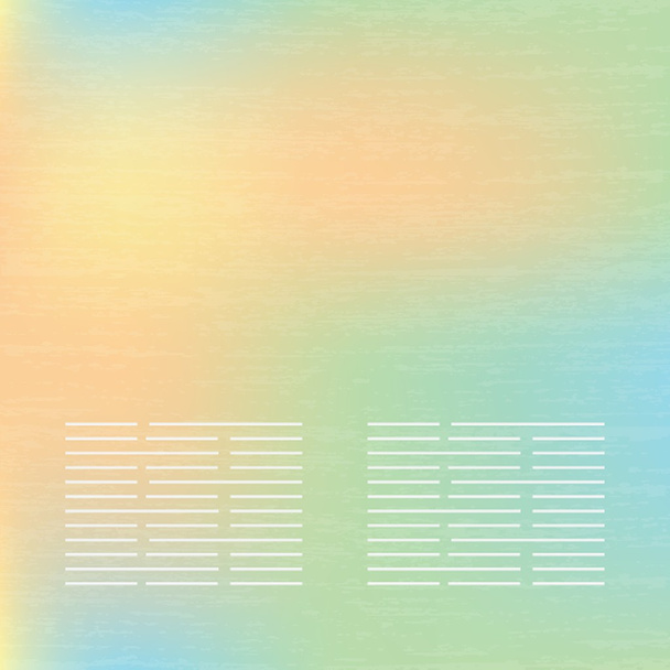 抽象的なソフト バナーを設定します。紫、緑、青、黄色、ピンクのパステル カラーのカラフルな背景. - ベクター画像