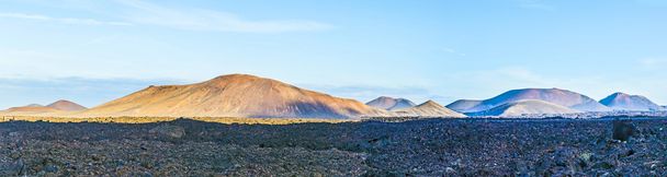 National Park Timanfaya in Lanzarote, Canary Islands, Spain - Photo, Image