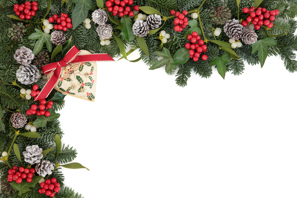 Christmas Decorative Border - Фото, изображение