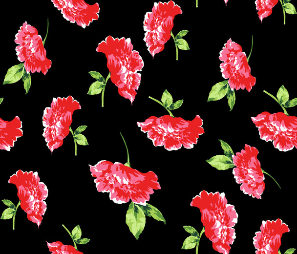seamless floral pattern - 写真・画像