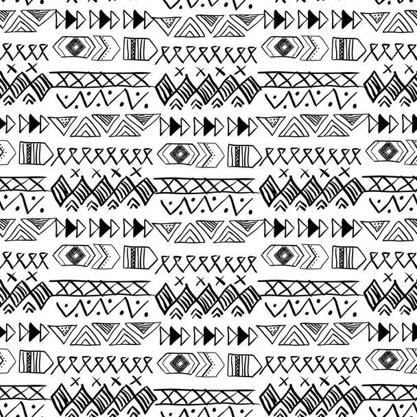 Native American Seamless Pattern - Vektori, kuva