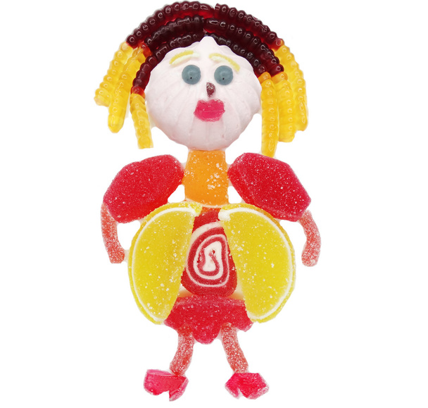 креативний мармелад фруктовий желе солодка їжа принцеса форма
 - Фото, зображення