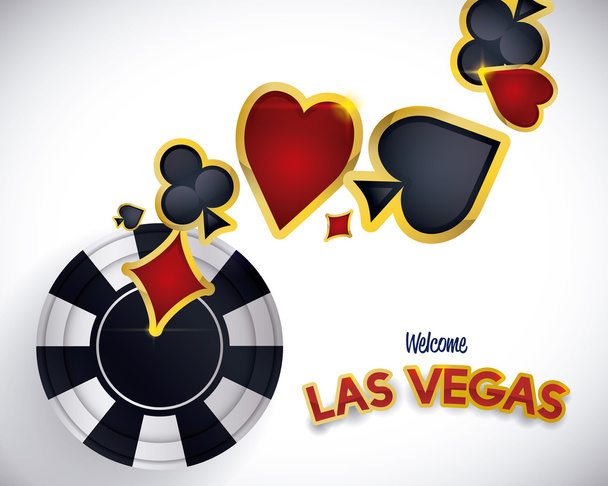 Casino game design. - Vector, Image