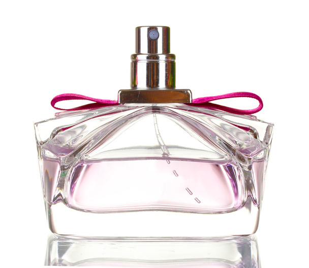 Perfume bottle isolated on white - 写真・画像