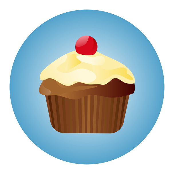 Cake Icon - Vector, afbeelding