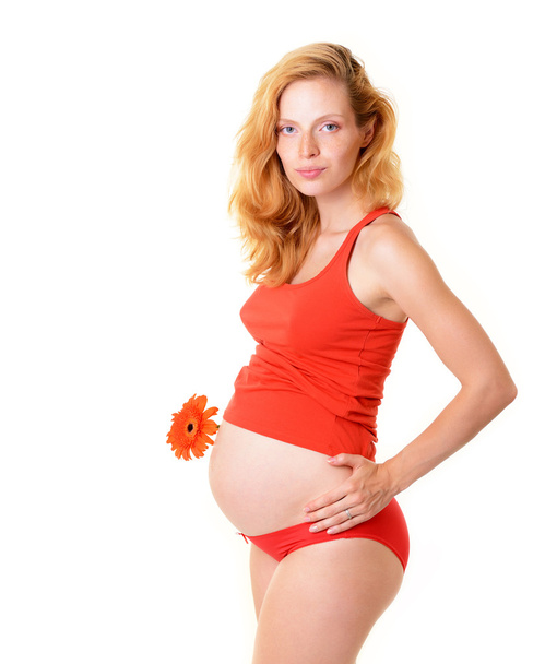 Beautiful pregnant woman - Фото, зображення